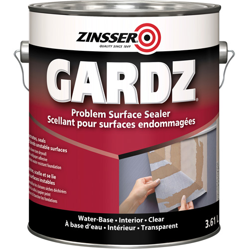 Scellant de surface &agrave; probl&egrave;mes Gardz, 916 ml, Canette, Transparent Action Paper