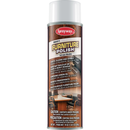 Furniture Polish, 20 oz., Aerosol Can Action Paper