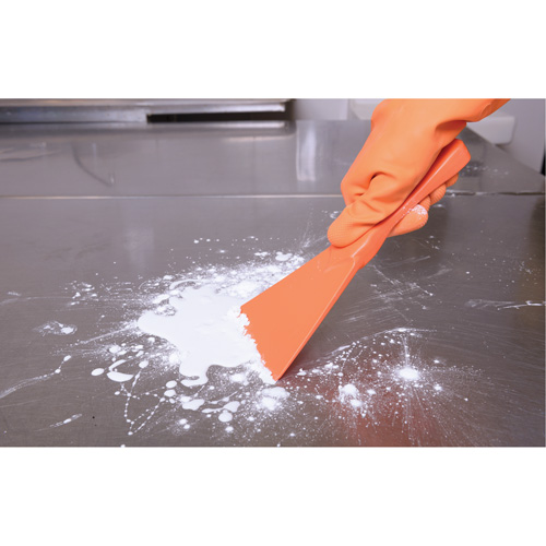 Racloir manuel grand format, Rose, 4" la x 10" lo Action Paper