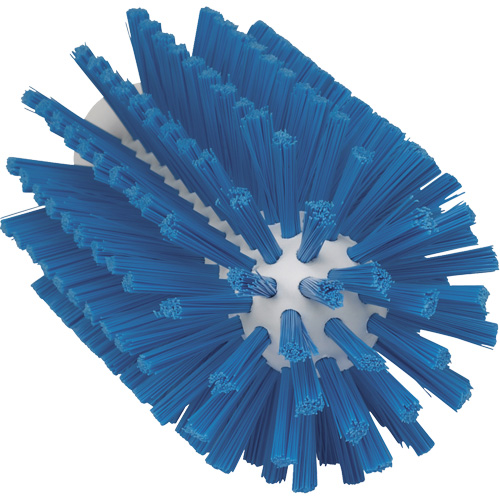 Food Hygiene Brush, Medium Bristles, 6" Long, Blue Action Paper