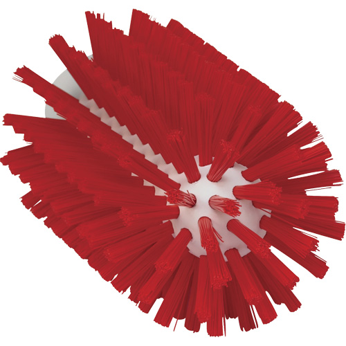 Brosse pour l'hygi&egrave;ne des aliments, Soies Moyen, Longueur de 6", Rouge Action Paper