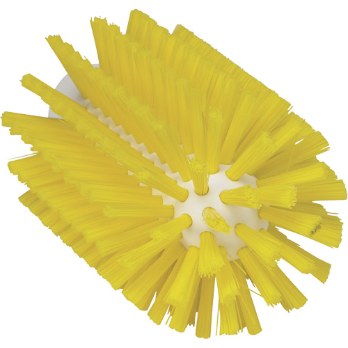Food Hygiene Brush, Medium Bristles, 6" Long, Yellow Action Paper