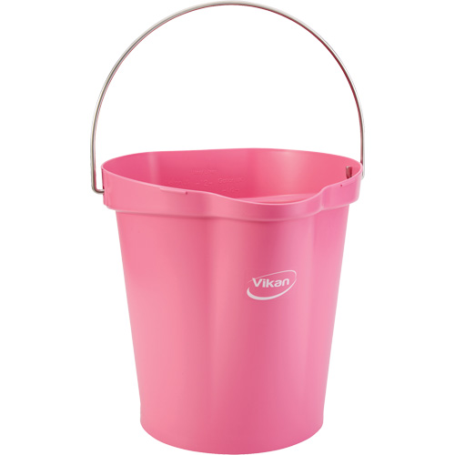Seau pour l'hygi&egrave;ne des aliments, Rose, 3 gal. US Action Paper