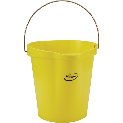 Seau pour l'hygi&egrave;ne des aliments, Jaune, 3 gal. US Action Paper