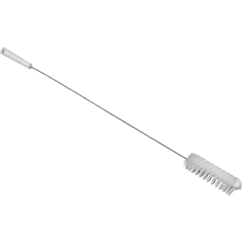 Brush with Flexible Handle, Medium Bristles, 36" Long, White Action Paper