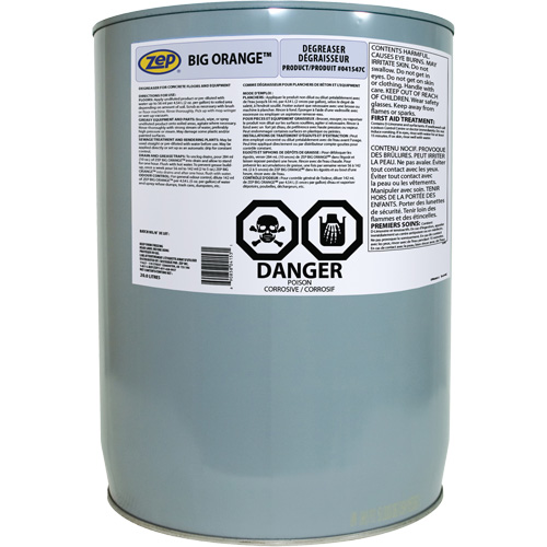 Big Orange Industrial Degreaser & Graffiti Remover, 20 L Action Paper
