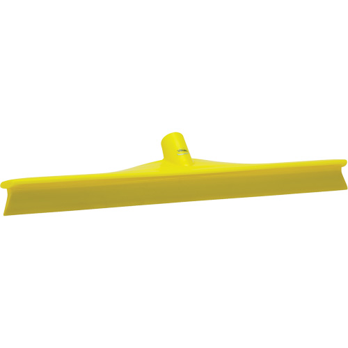 Single Blade Ultra Hygiene Squeegee, 19-1/2", Yellow Action Paper
