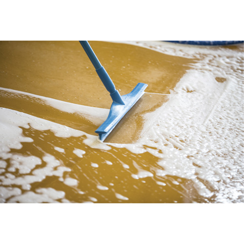Single Blade Ultra Hygiene Squeegee, 19-1/2", Yellow Action Paper