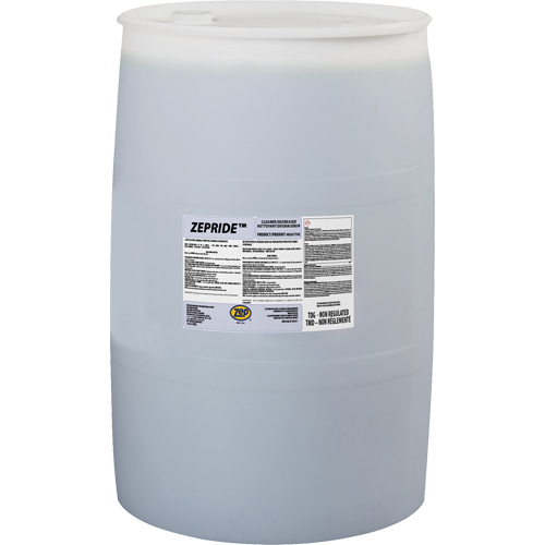 Nettoyant et d&eacute;graisseur tout usage &agrave; base de butyle Zepride, 210 L, Baril Action Paper