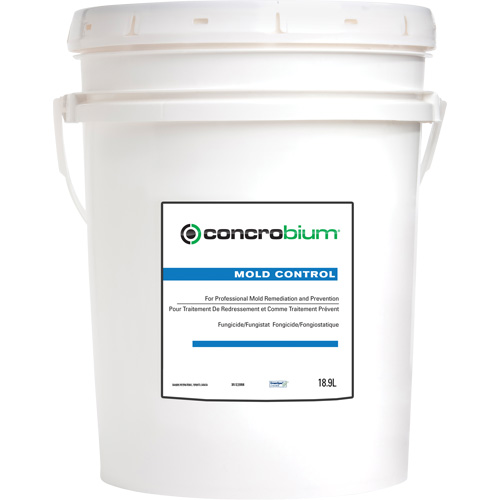 Antimicrobien &agrave; double action Concrobium Mold Control, 18,9 L, Seau Action Paper
