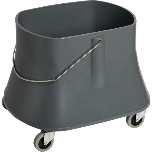 Champ Mop Bucket, 10 US Gal. (40 qt.) Capacity, Grey Action Paper