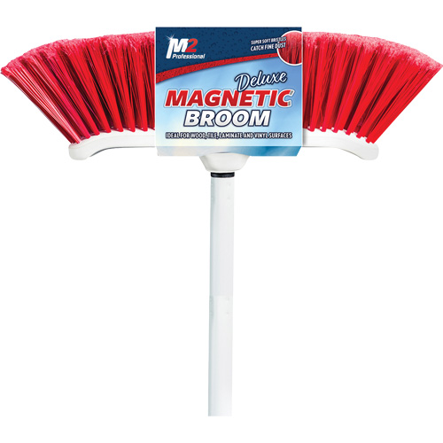 Venus Curved Magnetic Kitchen Broom, 48" Long Action Paper