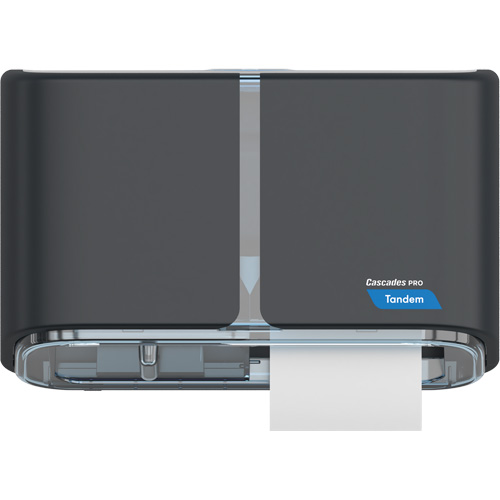 Distributeur haute capacit&eacute; de papier hygi&eacute;nique Pro Tandem &agrave; deux rouleaux, c&ocirc;te &agrave; c&ocirc;te, Multiple Capacit&eacute; du rouleau Action Paper