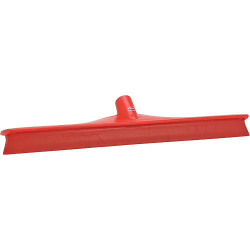 Single Blade Ultra Hygiene Squeegee, 19-1/2", Red Action Paper