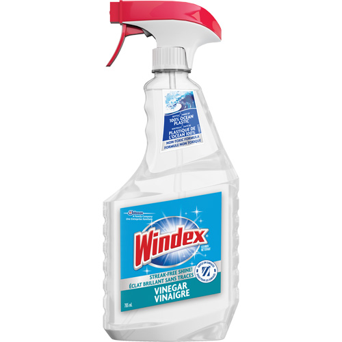 Nettoyant multisurfaces avec vinaigre de Windex, 765 ml, Bouteille &agrave; g&acirc;chette Action Paper