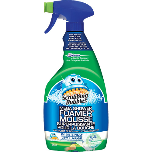 Scrubbing Bubbles&reg; Mega Shower Foamer&reg; Bathroom Cleaner, 946 ml, Trigger Bottle Action Paper