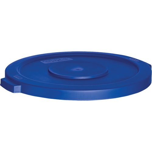 Waste Container Lid, Flat Lid, Plastic, Fits Container Size: 22" Dia. Action Paper