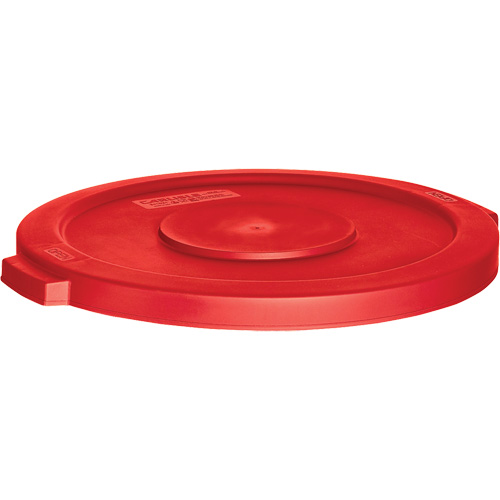 Waste Container Lid, Flat Lid, Plastic, Fits Container Size: 24" Dia. Action Paper