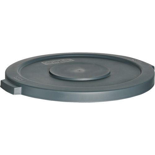 Waste Container Lid, Flat Lid, Plastic, Fits Container Size: 22" Dia. Action Paper