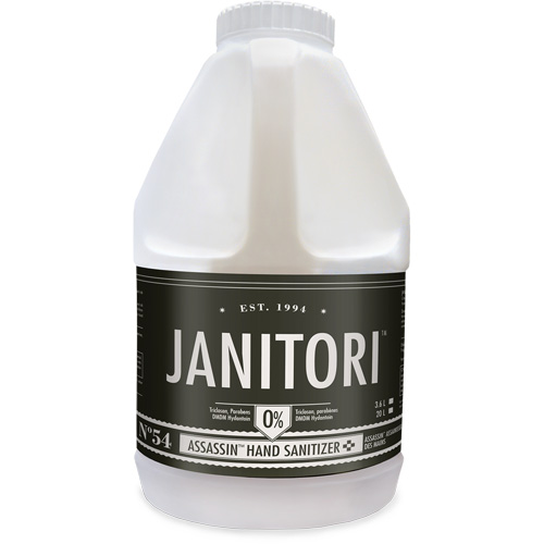 54 Assassin Hand Sanitizer , 4000 ml, Jug, 70% Alcohol Action Paper