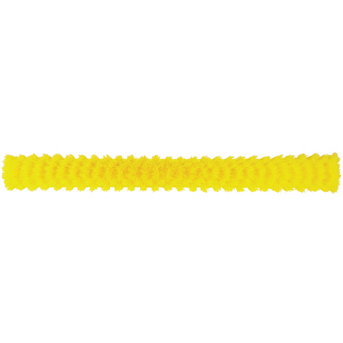 ColorCore Push Broom, Fine Bristles, 24", Polypropylene, Yellow Action Paper