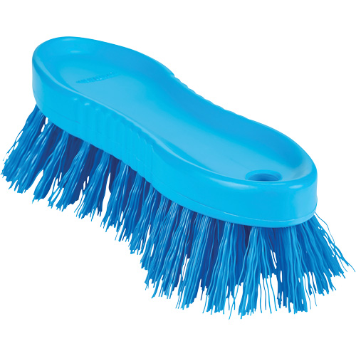 ColorCore Hand Brush, Stiff Bristles, 6" Long, Blue Action Paper