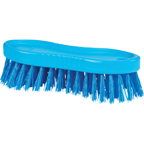 ColorCore Hand Brush, Stiff Bristles, 6" Long, Blue Action Paper