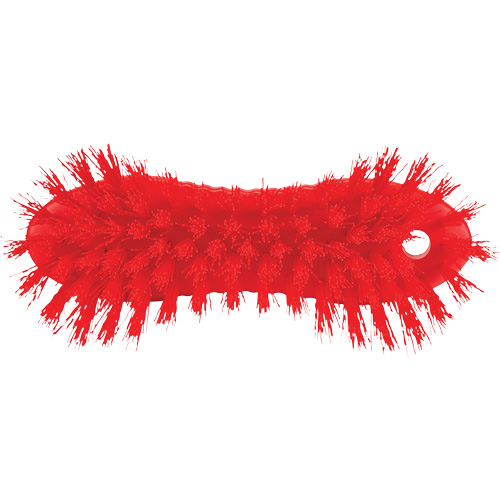 ColorCore Hand Brush, Stiff Bristles, 6" Long, Red Action Paper