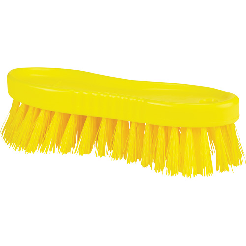 Brosse &agrave; main ColorCore, Soies Ferme, Longueur de 6", Jaune Action Paper