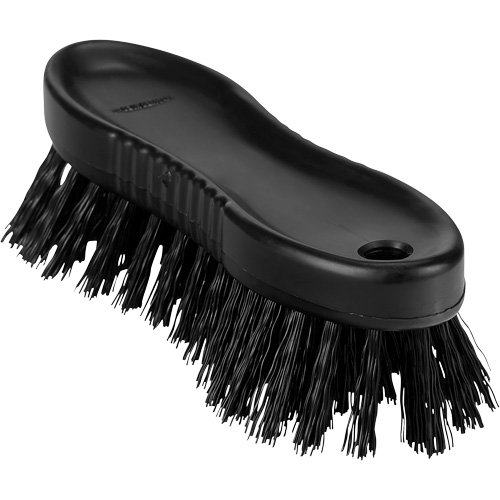 ColorCore Hand Brush, Stiff Bristles, 6" Long, Black Action Paper
