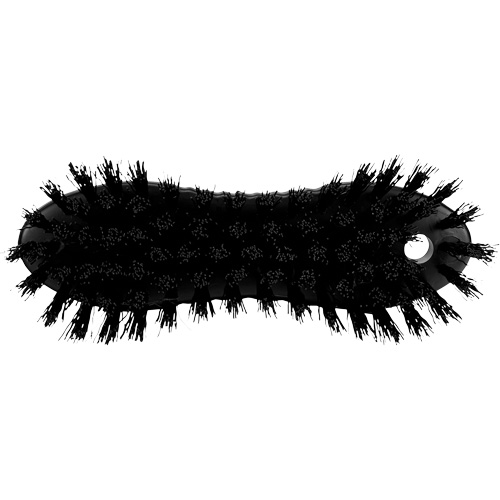 ColorCore Hand Brush, Stiff Bristles, 6" Long, Black Action Paper
