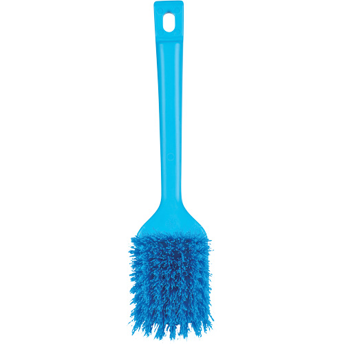 Brosse &agrave; manche court ColorCore, Soies Ferme, Longueur de 12", Bleu Action Paper