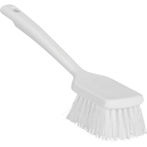 Brosse &agrave; manche court ColorCore, Soies Ferme, Longueur de 12", Blanc Action Paper