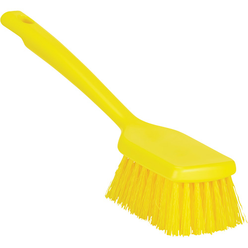 Brosse &agrave; manche court ColorCore, Soies Ferme, Longueur de 12", Jaune Action Paper