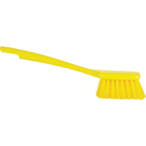 Brosse &agrave; manche court ColorCore, Soies Ferme, Longueur de 12", Jaune Action Paper