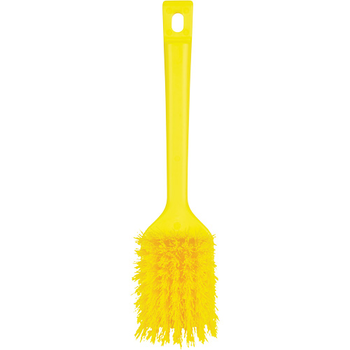 Brosse &agrave; manche court ColorCore, Soies Ferme, Longueur de 12", Jaune Action Paper