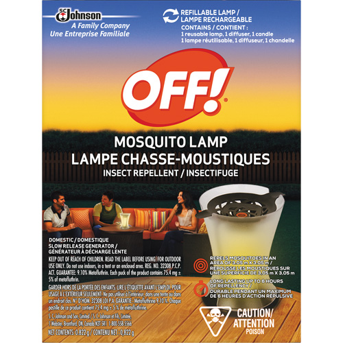 Lampe chasse-moustiques Off! PowerPad, Sans DEET, Lampe,  Action Paper
