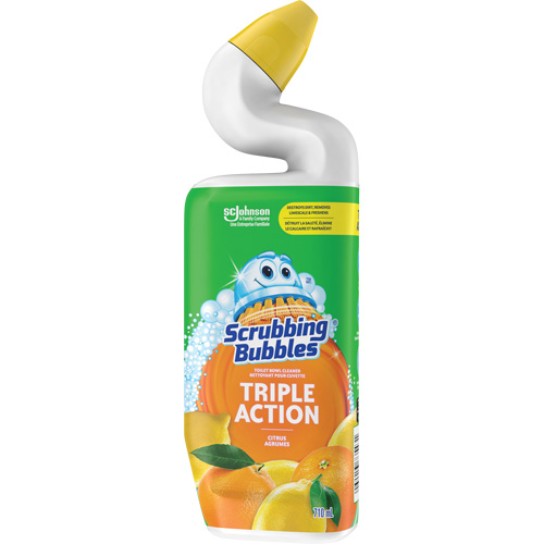Scrubbing Bubbles&reg; Triple Action Gel Cleaner, 710 ml, Bottle Action Paper