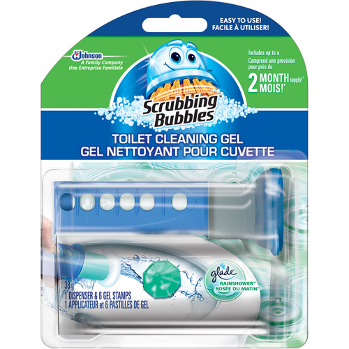 Gel nettoyant pour cuvettes Scrubbing Bubbles, 38 g, Tampon Action Paper