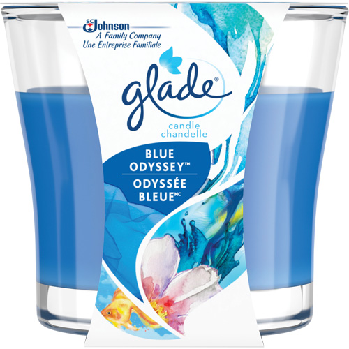 Chandelle en pot Glade, Odyss&eacute;e bleue Action Paper