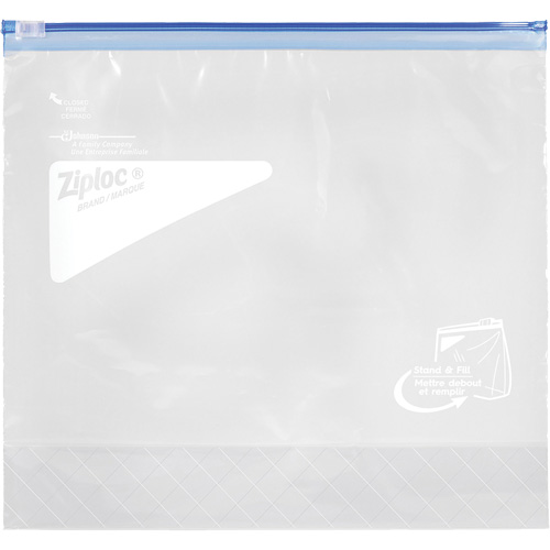 Sacs de cong&eacute;lation &agrave; glissi&egrave;re Ziploc Action Paper