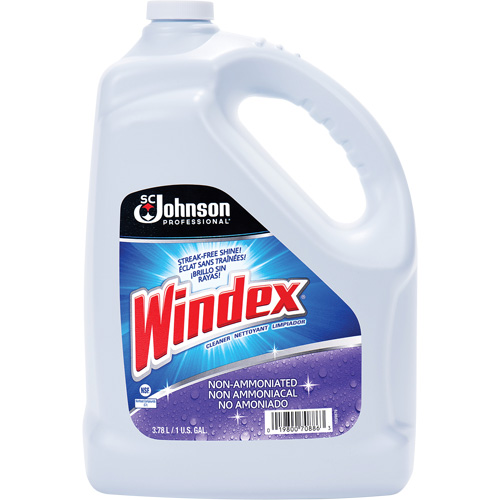 Windex&reg; Non-Ammoniated Multi-Surface Cleaner, 3.8 L, Jug Action Paper