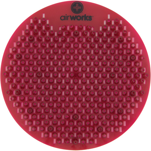 AirWorks&reg; Splash Free Urinal Screens Action Paper