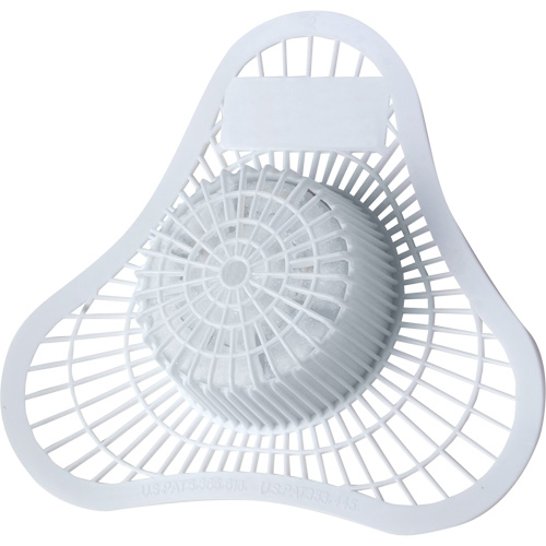 Tamis d'urinoir avec bloc para Health Gards Action Paper