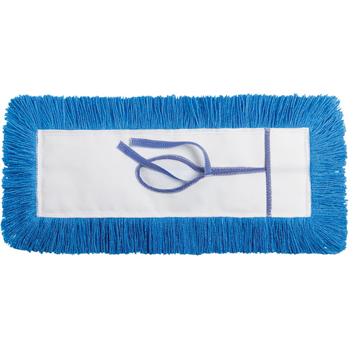 Static-H Dust Mop, Tie-On Style, Nylon, 24" L x 5" W Action Paper