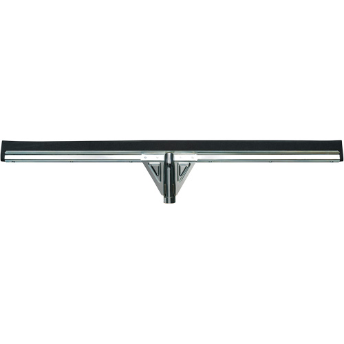 Moss Rubber Heavy-Duty Floor Squeegee, 18", Straight Blade Action Paper