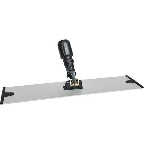 Microfiber Hook & Loop Dust Mop Frame, 18", Aluminum Action Paper