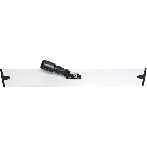Microfiber Hook & Loop Dust Mop Frame, 24", Aluminum Action Paper