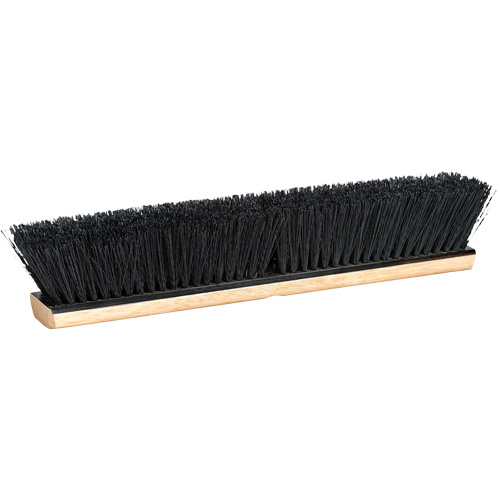 Push Broom Head, 36", Medium, PVC/Tampico Bristles Action Paper