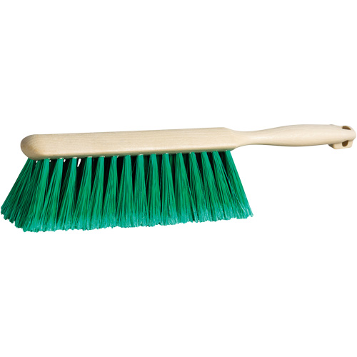 Brosse de comptoir, 12-3/4" l, Soies Polypropyl&egrave;ne, Vert Action Paper
